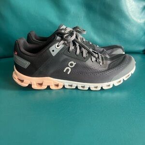 On Cloudflow Helion Gray running sneaker